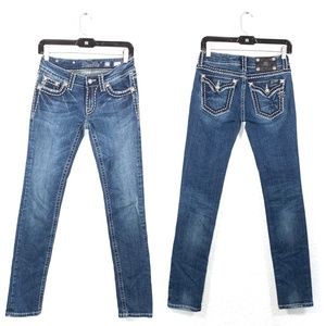 Diesel Matic Womens Skinny Tapered Denim Jeans W25